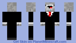 Mr. Dumb Skeleton Minecraft Skin