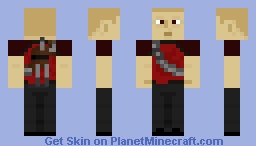 inFAMOUS: Evil Cole Minecraft Skin