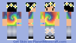 Chibi Hippie Guy Minecraft Skin