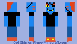 Undyne [UNDERTALE] Minecraft Skin