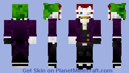 The Joker Minecraft Skin