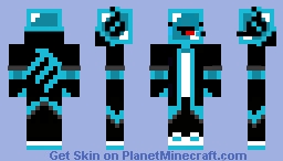 Blue Gaming Derp boy  - [Please Download] Minecraft Skin