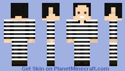 Andrè Prison School Minecraft Skin