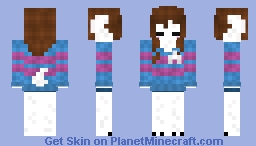 Frisk (Overtale) Minecraft Skin