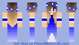 Little Carly Dress Minecraft Skin