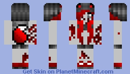 Wounded Girl Minecraft Skin