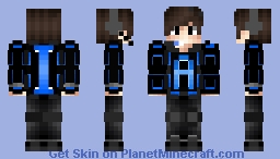 A-1 Gaming Hardcore Edition YouTuber Minecraft Skin