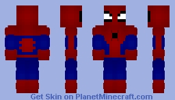 Ultimate Spider-Man Minecraft Skin