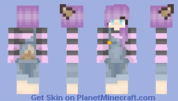 Pastel Overalls Minecraft Skin