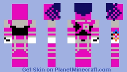 Kyuranger- Washi Pink Minecraft Skin