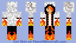 Fire Boy (Fire Series Minecraft Skin