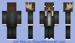 3D Moose Skin (Mooseh) Minecraft Skin