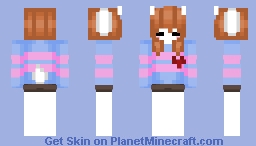 «ξvιε - Goat Frisk - OverTale/HumanTale Minecraft Skin