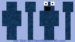 Cookie monster Minecraft Skin