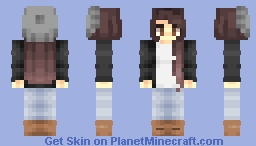 is getting cold //girl Minecraft Skin is getting cold //girl Minecraft Skin