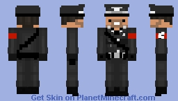 -WW2- Nazi Officer Minecraft Skin