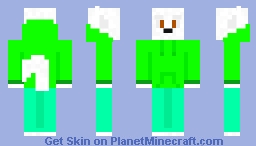 Rennard the Arctic Fox Furry Minecraft Skin