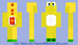 Yellow yoshi (request) Minecraft Skin