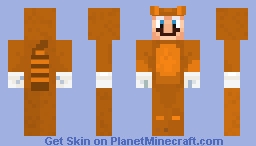 Tanooki mario Minecraft Skin