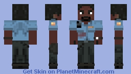 Marvin Branagh (inspired by the legendary survival horror saga) Minecraft Skin