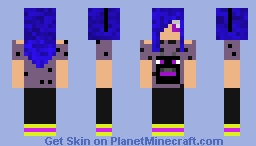 Ender dragon girl Minecraft Skin