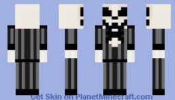 Jack Skellington Minecraft Skin