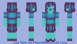 The BlueDerp Girl! Minecraft Skin