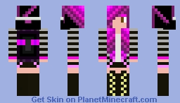 Ender Girl Minecraft Skin