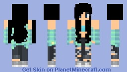 Tomboy girl Minecraft Skin