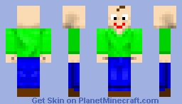 Baldi Minecraft Skin