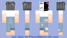 masked girl. 100% kawaii Minecraft Skin