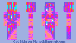 Tropical n Neon Minecraft Skin