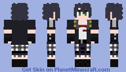 Kingdom Hearts OC 0.2 ReMix Minecraft Skin