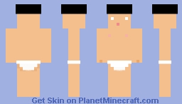 naked noob Minecraft Skin