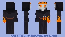 (old) An Evil Fire King Minecraft Skin