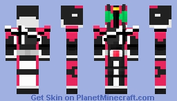 Kamen Rider Decade Minecraft Skin