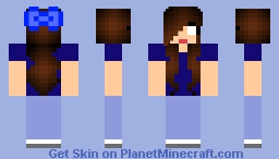 Herobrine woman (mom) Minecraft Skin