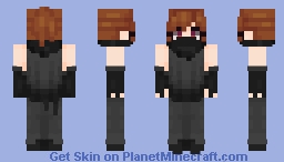 🎃skintober day 1🎃 𝓁𝓊𝓃𝒶𝒸𝒽𝓊𝓊 ~ ninja Minecraft Skin