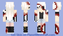 🎃skintober day 2🎃 𝓁𝓊𝓃𝒶𝒸𝒽𝓊𝓊 ~ skeleton Minecraft Skin