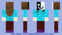 Masked Girl Minecraft Skin