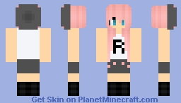 revolt themed vrchat skin Minecraft Skin