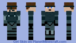 Solid Snake Minecraft Skin