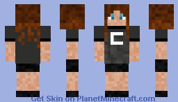 STREAMER GAMES: TEAM CINNA (Girl Version) Minecraft Skin