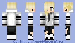 Tomboy or just girl with short hair Minecraft Skin