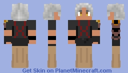 Kingdom Hearts Terra/TerraXehanort = Terranort Minecraft Skin