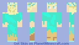 Ice girl Minecraft Skin
