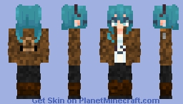 brown leather Minecraft Skin