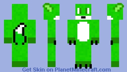 Furry Dragon-Fox Minecraft Skin