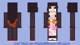 Nezuko (Demon Slayers Minecraft Skin