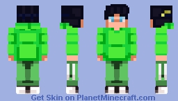 "I see the Emeralds" March Persona Minecraft Skin